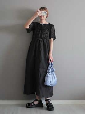 「forksy.（フォルクシー）のアイテム」を使った、miiさん（レディース・162cm）の春コーディネート