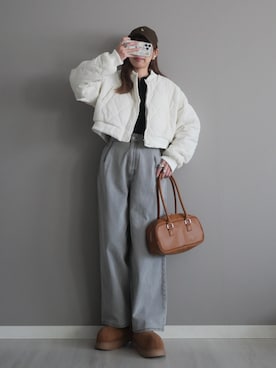 miiさん（レディース・162cm）の冬コーディネート