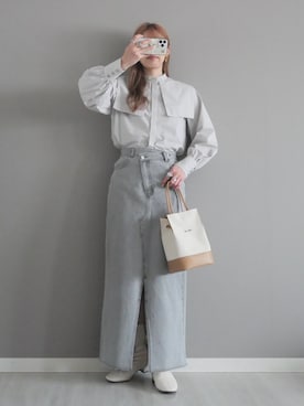 「YENNA（イェンナ）のアイテム」を使った、miiさん（レディース・162cm）の春コーディネート