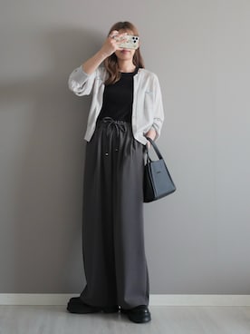 「BONLECILL（ボンルシール）のアイテム」を使った、miiさん（レディース・162cm）の春コーディネート