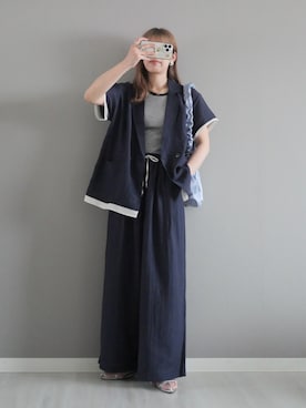 「BONLECILL（ボンルシール）のアイテム」を使った、miiさん（レディース・162cm）の春コーディネート