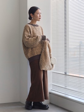 miyaさん(レディース・158cm)の冬コーディネート