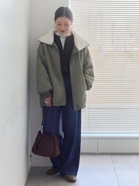 miyaさん（レディース・158cm）の冬コーディネート