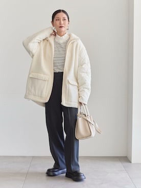 miyaさん(レディース・158cm)の冬コーディネート