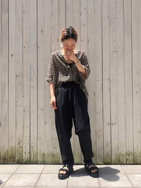 miyaさん（レディース・158cm）の夏コーディネート