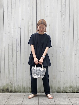 miyaさん（レディース・158cm）の春コーディネート