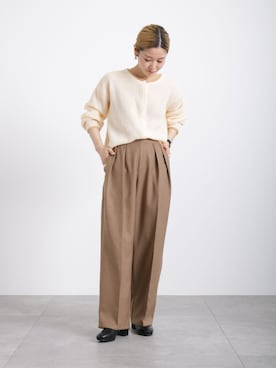 「Samansa Mos2 blue（サマンサモスモスブルー）のアイテム（ブーツ）」を使った、miyaさん（骨格ウェーブ・レディース・158cm）の冬コーディネート
