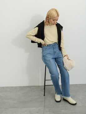 「プチフラコーデ」｜miyaさん（レディース・158cm）の秋コーディネート