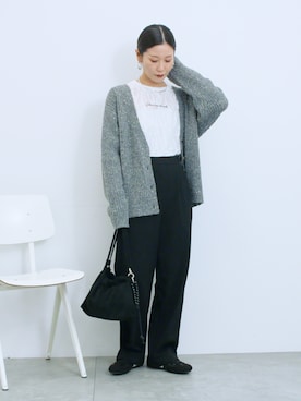 miyaさん（骨格ウェーブ・レディース・158cm）の冬コーディネート