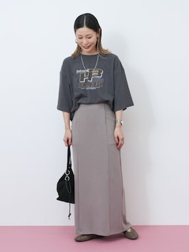「アイテム（ドレスシューズ）」を使った、miyaさん（レディース・158cm）の秋コーディネート