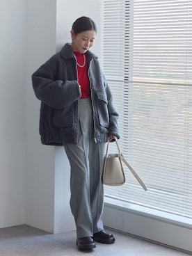 miyaさん(レディース・158cm)の冬コーディネート