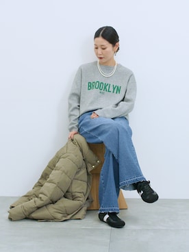 miyaさん（骨格ウェーブ・レディース・158cm）の冬コーディネート