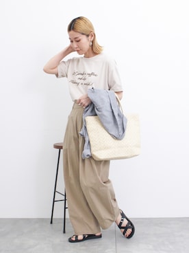 miyaさん（レディース・158cm）の夏コーディネート