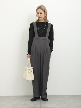 「Samansa Mos2 blue（サマンサモスモスブルー）のアイテム（ブーツ）」を使った、miyaさん（骨格ウェーブ・レディース・158cm）の冬コーディネート
