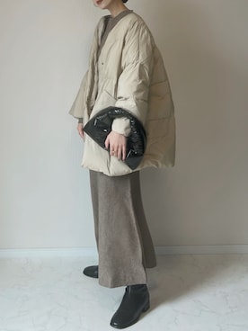 「アイテム（ワンピース/ドレス）」を使った、haru さん（レディース・162cm）の冬コーディネート