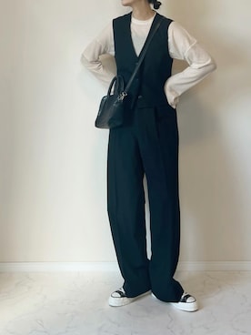 haru さん（レディース・162cm）の冬コーディネート