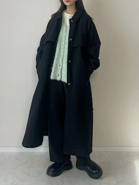 「AmiAmi（アミアミ）のアイテム」を使った、haru さん（レディース・162cm）の冬コーディネート