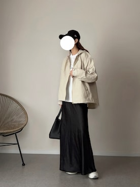 「アイテム（ハンドバッグ）」を使った、haru さん（レディース・162cm）の春コーディネート