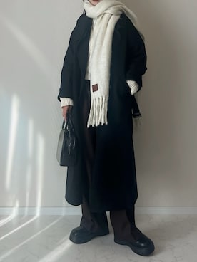 「AmiAmi（アミアミ）のアイテム」を使った、haru さん（レディース・162cm）の冬コーディネート