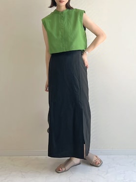 haru さん（レディース・162cm）の夏コーディネート