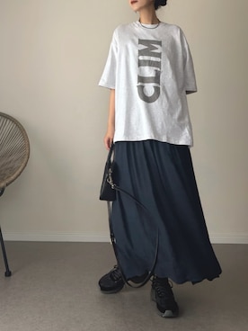 「 hellam（へラム）のアイテム」を使った、haru さん（レディース・162cm）の夏コーディネート
