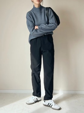 「coen（コーエン）のアイテム」を使った、haru さん（レディース・162cm）の秋コーディネート