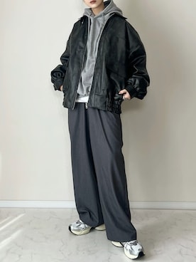 「Java（ジャバ）のアイテム」を使った、haru さん（レディース・162cm）の冬コーディネート