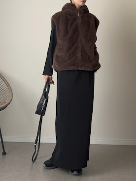 「しまむら（シマムラ）のアイテム」を使った、haru さん（レディース・162cm）の秋コーディネート