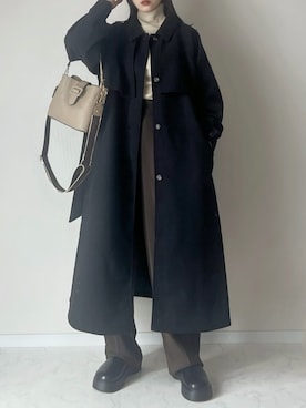 「AmiAmi（アミアミ）のアイテム」を使った、haru さん（レディース・162cm）の冬コーディネート