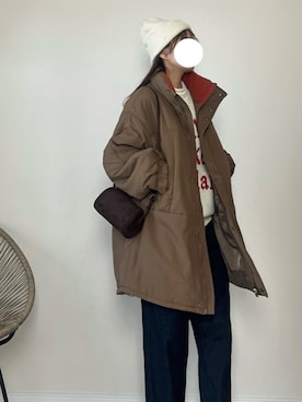 「アイテム（その他アウター）」を使った、haru さん（レディース・162cm）の秋コーディネート