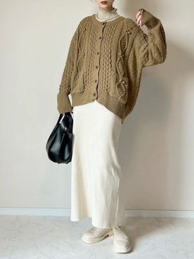 haru さん（レディース・162cm）の冬コーディネート