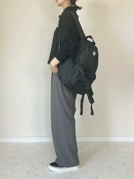 「GYDA（ジェイダ）のアイテム」を使った、haru さん（レディース・162cm）の秋コーディネート