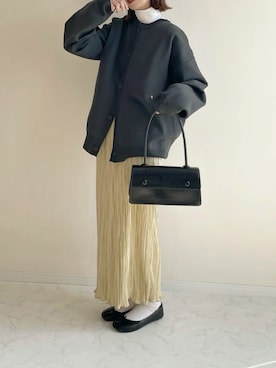 「Like Us（ライクアス）のアイテム」を使った、haru さん（レディース・162cm）の冬コーディネート