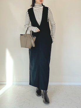 「アントマリーズ」｜haru さん（レディース・162cm）の冬コーディネート