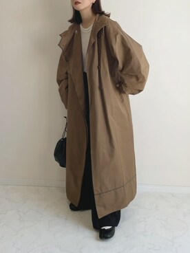 「TUS.（タス）のアイテム」を使った、haru さん（レディース・162cm）の春コーディネート