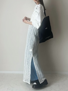 「URBAN RESEARCH Sonny Label（アーバンリサーチサニーレーベル）のアイテム（パンツ）」を使った、haru さん（レディース・162cm）の春コーディネート