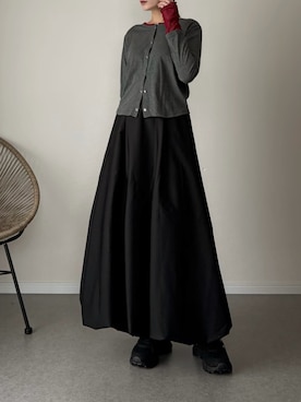 「しまむら（シマムラ）のアイテム」を使った、haru さん（レディース・162cm）の春コーディネート