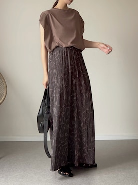 「STYLEMIXER（スタイルミキサー）のアイテム」を使った、haru さん（レディース・162cm）の夏コーディネート