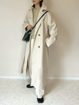 「NATURAL BEAUTY BASIC（ナチュラルビューティーベーシック）のアイテム」を使った、haru さん（レディース・162cm）の秋コーディネート
