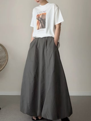 「LEPSIM(レプシィム)のサムリングミュール 571731(サンダル)」を使った、haru さん(レディース・162cm)の夏コーディネート