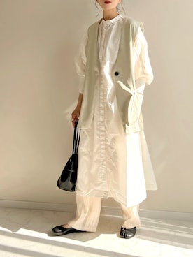 「NOMINE（ノミネ）のアイテム」を使った、haru さん（レディース・162cm）の春コーディネート