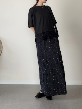 「ikka（イッカ）のアイテム」を使った、haru さん（レディース・162cm）の夏コーディネート