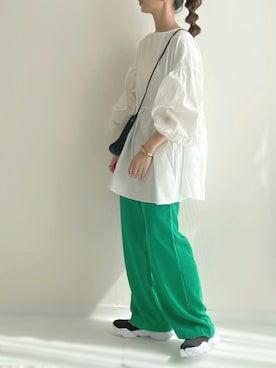 「DHOLIC STYLE（ディーホリックスタイル）のアイテム」を使った、haru さん（レディース・162cm）の夏コーディネート