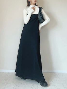 「CIAOPANIC TYPY（チャオパニックティピー）のアイテム（ワンピース/ドレス）」を使った、haru さん（レディース・162cm）の秋コーディネート