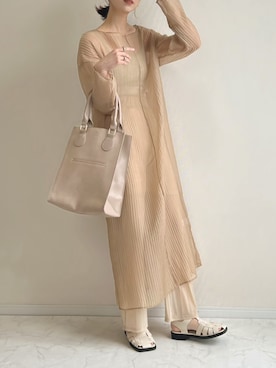 「my twilight（マイトワイライト）のアイテム」を使った、haru さん（レディース・162cm）の夏コーディネート