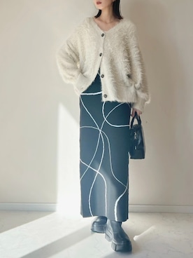「Per sist ence（パーシエンス）のアイテム」を使った、haru さん（レディース・162cm）の冬コーディネート