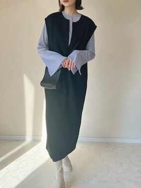 haru さん（レディース・162cm）の冬コーディネート