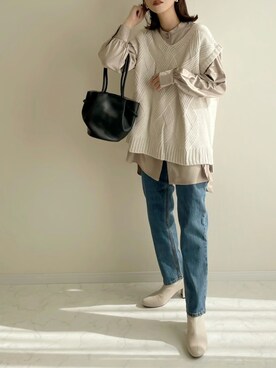 haru さん（レディース・162cm）の秋コーディネート