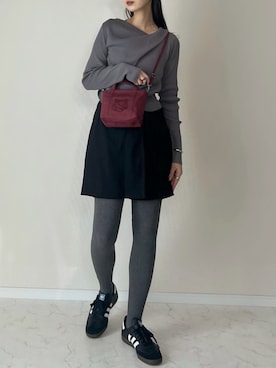 haru さん（レディース・162cm）の冬コーディネート