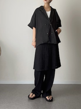 「ap retro（アプレトロ）のアイテム」を使った、haru さん（レディース・162cm）の秋コーディネート